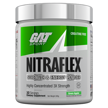 GAT - Nitraflex & Gat-Nitraflex-30Srv-GreenApple