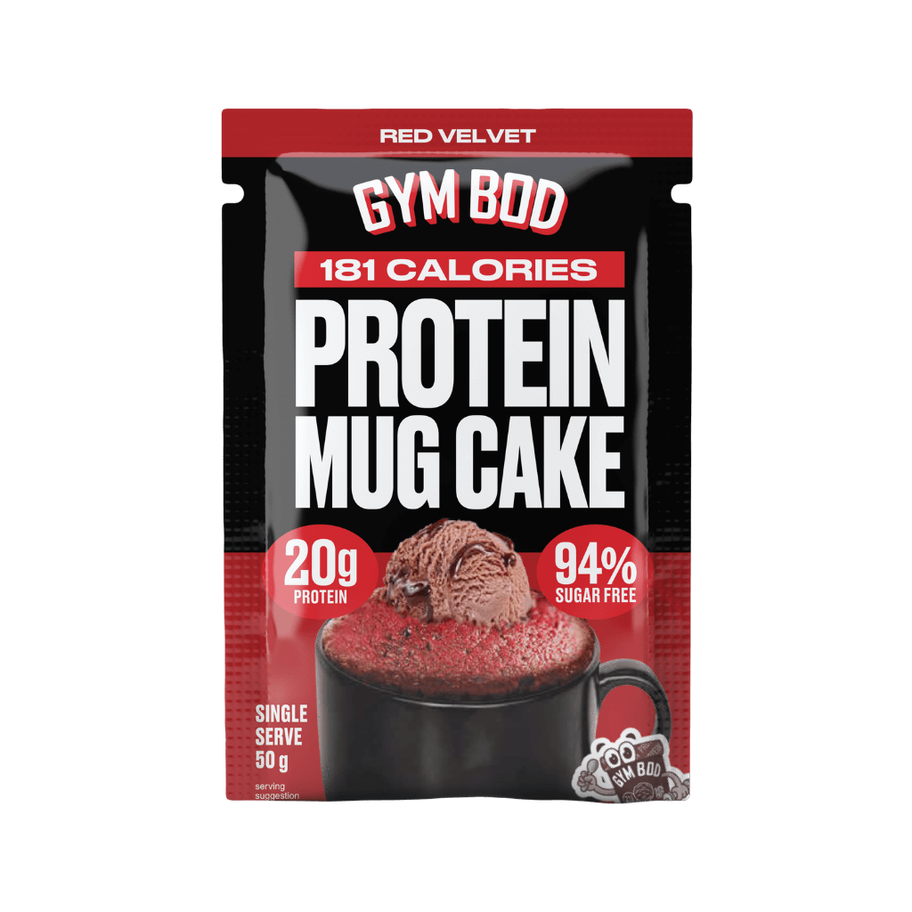 Gym Bod - Protein Mug Cake & GYM-BOD-MUG-CKE-50g-RedVel