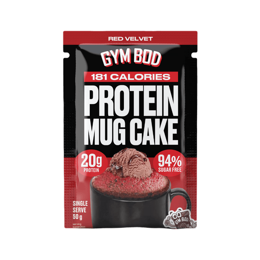 Gym Bod - Protein Mug Cake & GYM-BOD-MUG-CKE-50g-RedVel