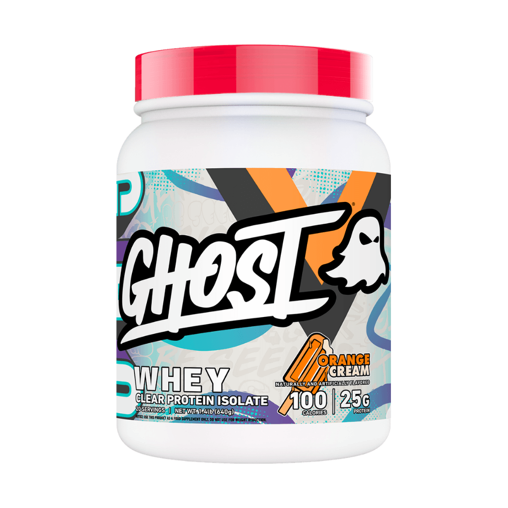 Ghost - Clear Whey Protein Isolate (1) & GHOST-CLR-WHY-ISO-20SRV-OrngCrm