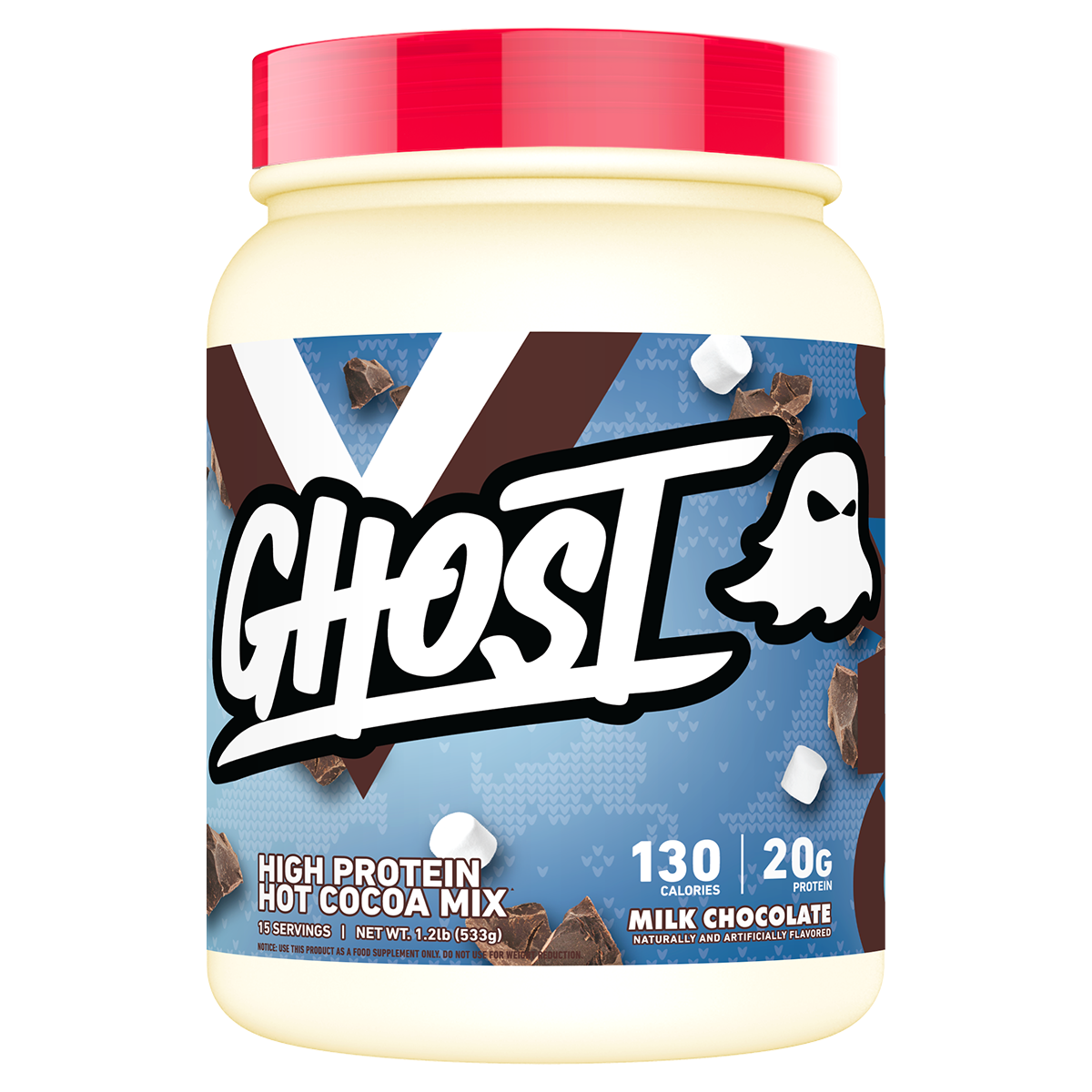 Ghost - High Protein Hot Cocoa Mix & Ghost-Hot-Cocoa-533g