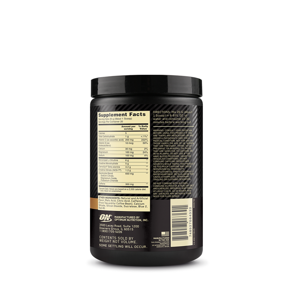 Optimum Nutrition - Gold Standard Pre Advanced (4)