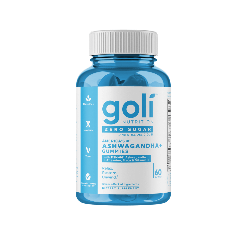Goli  - Zero Sugar Ashwagandha Gummies & GOLI-ASHWA-GUMMIES-60BERRY-NoSUG
