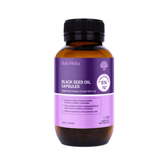 Hab Shifa - TQ+ Black Seed Oil Capsules & HABSHIFA-BlkSeed-Ultra-120Caps