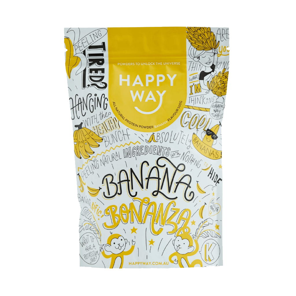 Happy Way - Whey Protein Powder (3) & HappyWay-NatWhey-500g-Ban