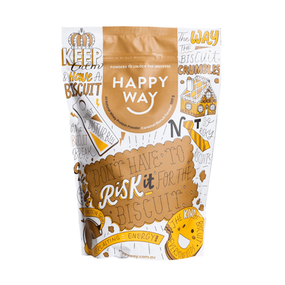 Happy Way - Whey Protein Powder (2) & HappyWay-NatWhey-500g-CaraBis