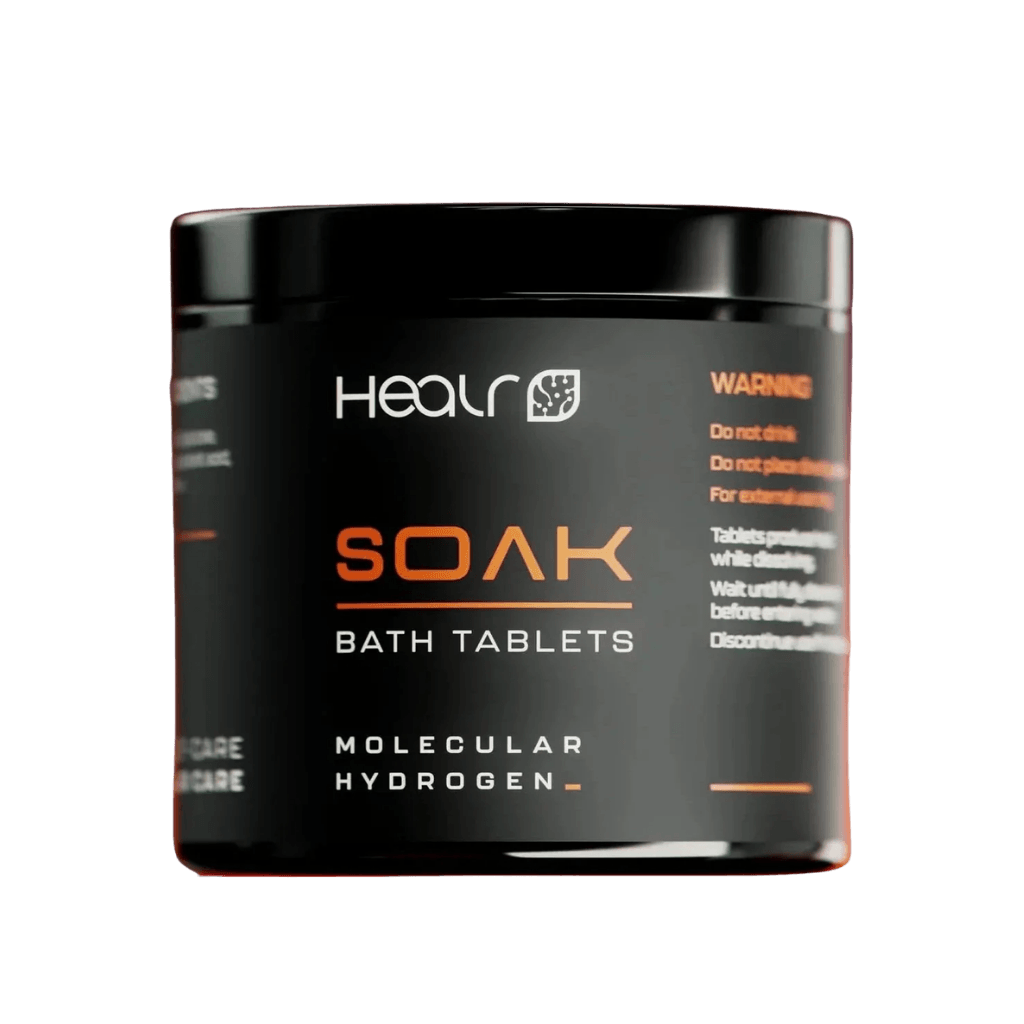 Healr - Soak Molecular Hydrogen Tablets & HEALR-SOAK-BATH-TAB-60