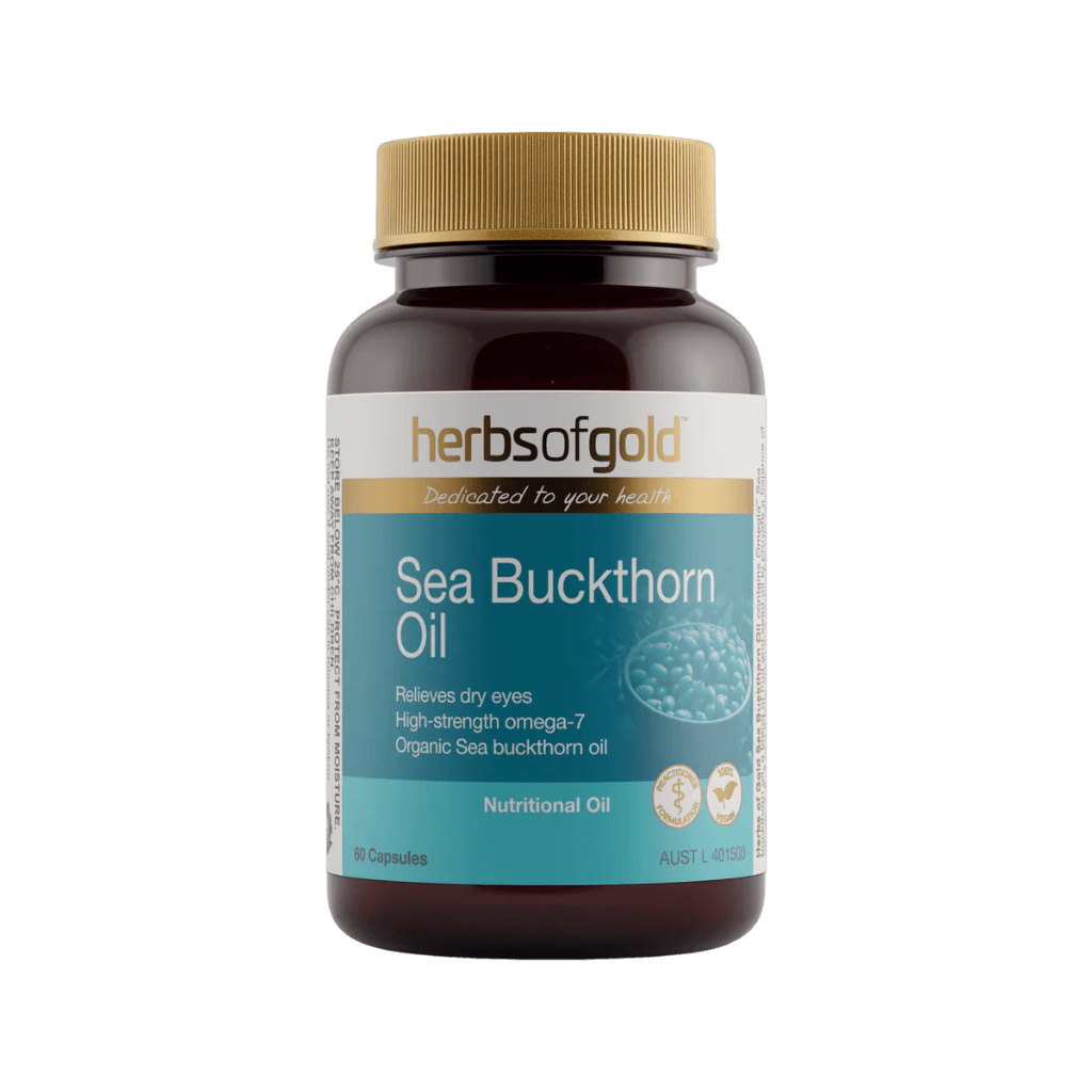 Herbs Of Gold - Sea Buckthorn Oil & HOG-SEA-BUCK-60CAPS