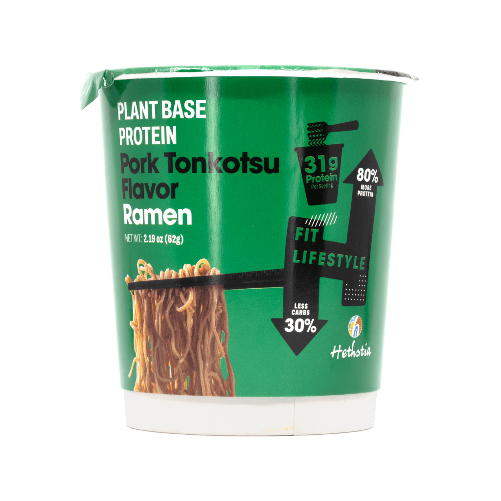 Hethstia Plant Based Protein Ramen (2) & HETH-Pro-Ramen-6Pk-Prk