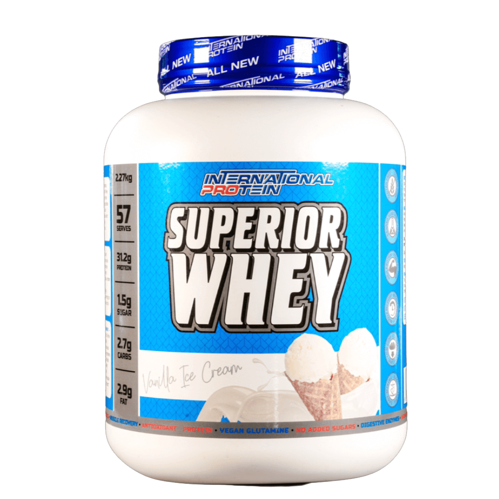 International Protein - Superior Whey & IP-Superior-Whey-2.27kg-Van
