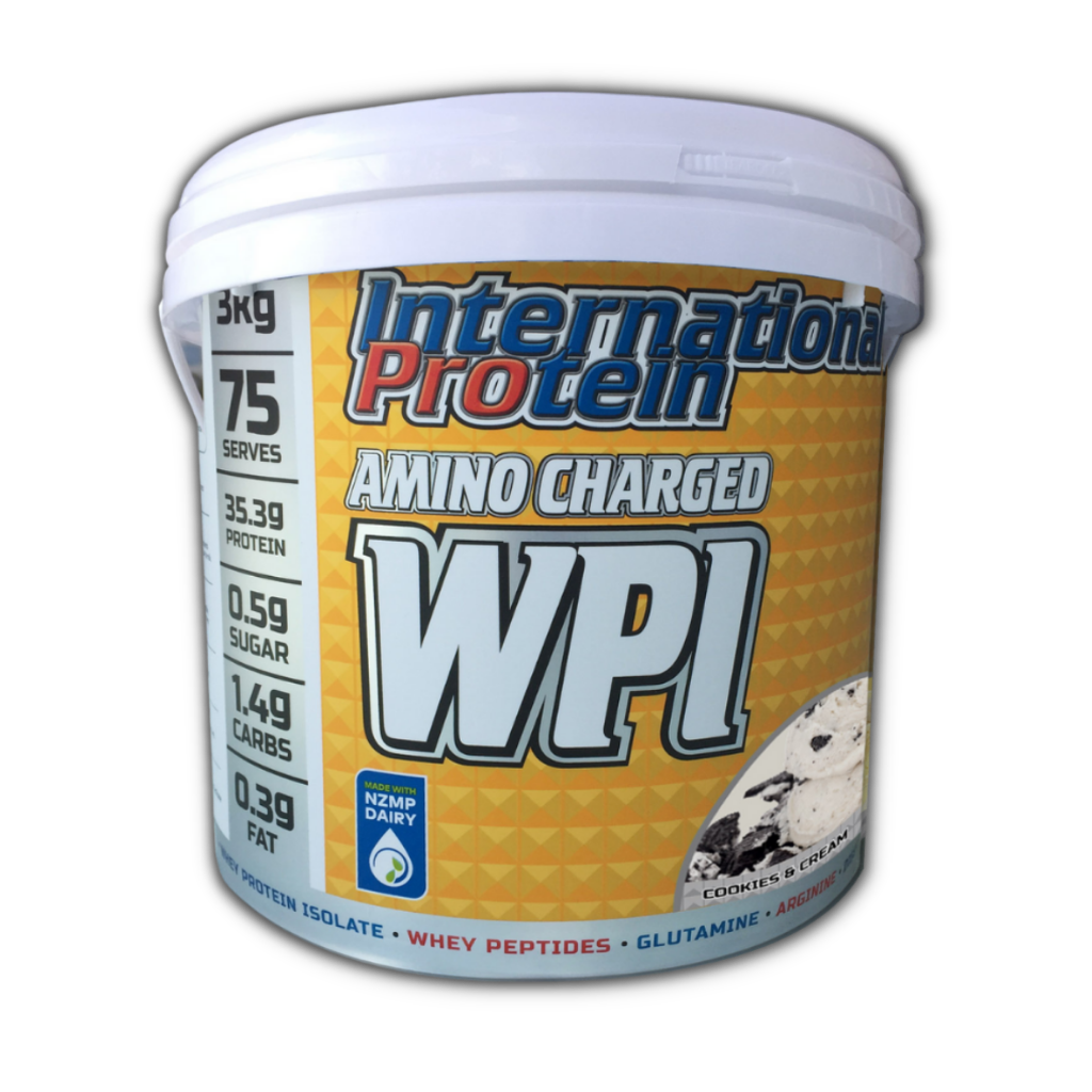 International Protein - Amino Charged WPI (10) & IP-ACWPI-3000g-CO