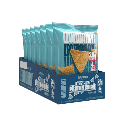 Legendary Foods Protein Chips & LF-Pop-Pro-Chip-7bag-Ranch