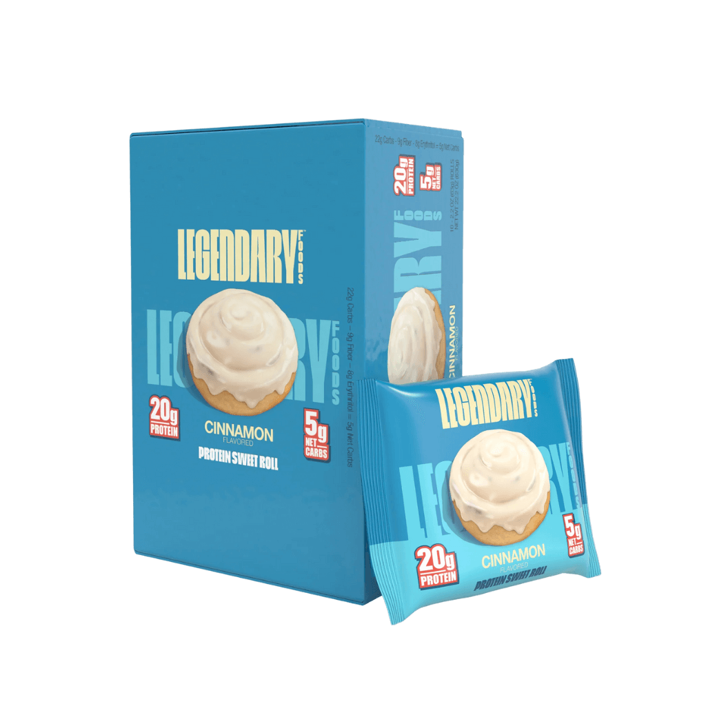 Legendary Foods Protein Roll & LF-Pro-SRoll-8pack-Cinn