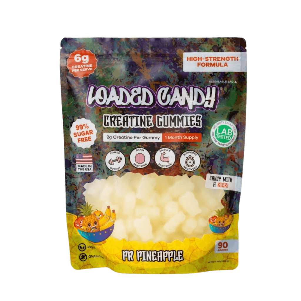 Loaded Candy Creatine Gummies & LS-CREA-GUM-90-Pine-SF