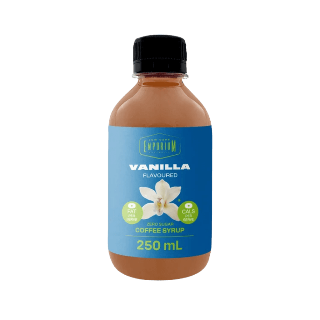 Emporium - Coffee Syrup (5) & EMP-Zero-Sug-Cof-Syr-250ml-Van