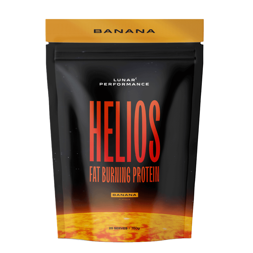 Lunar Performance  - Helios Fat Burning Protein (2) & LUNAR-Helios-750g-Ban