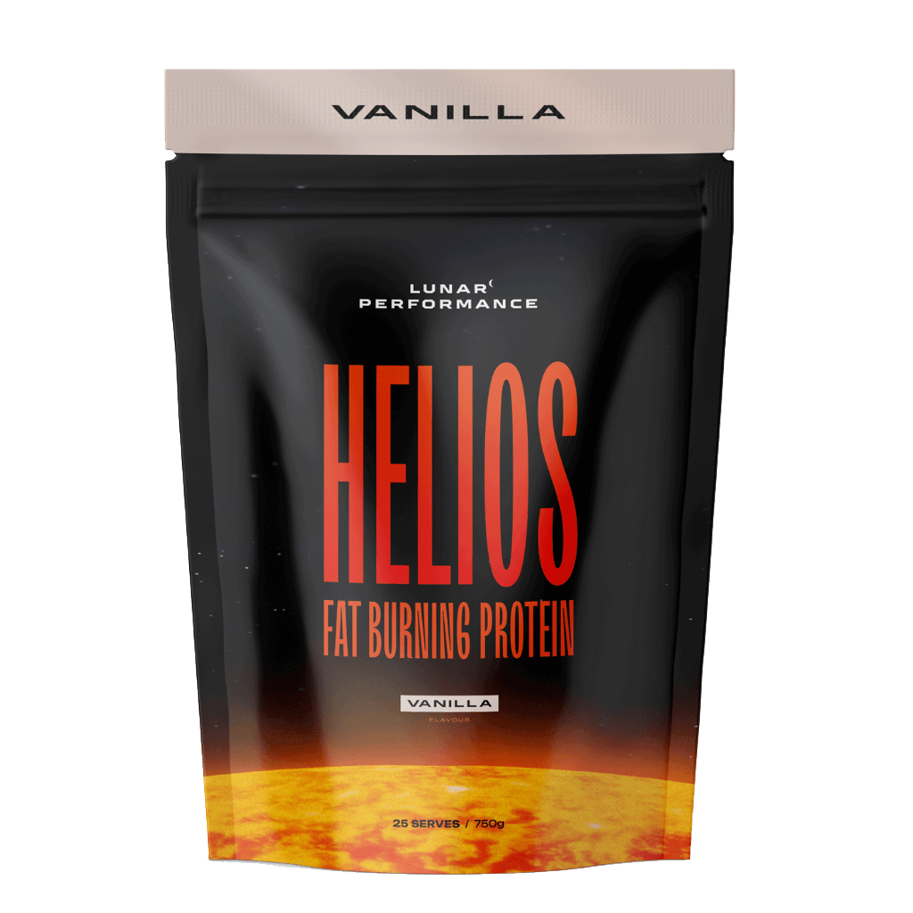 Lunar Performance  - Helios Fat Burning Protein (1) & LUNAR-Helios-750g-Van