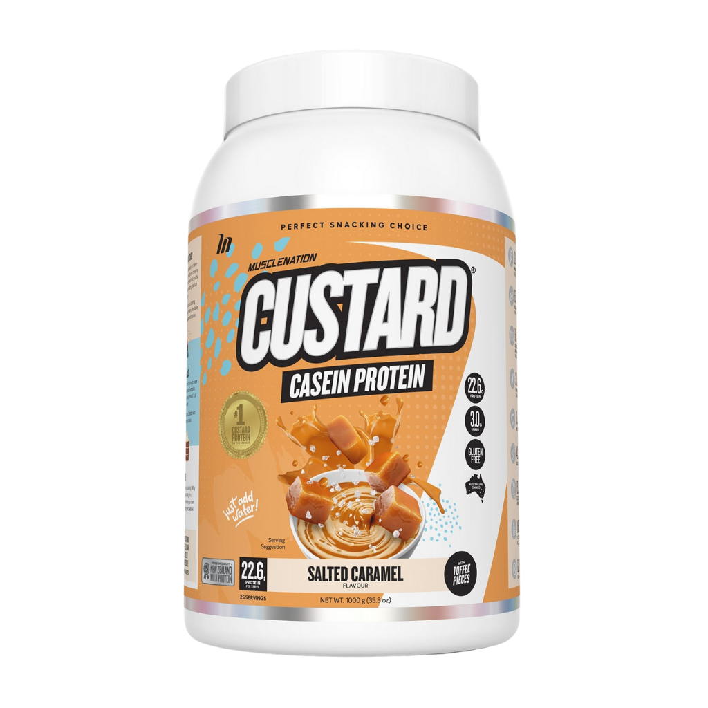 Muscle Nation - CUSTARD CASEIN (10) & MUSCLENATION-CASEIN-CUSTARD-SLTC