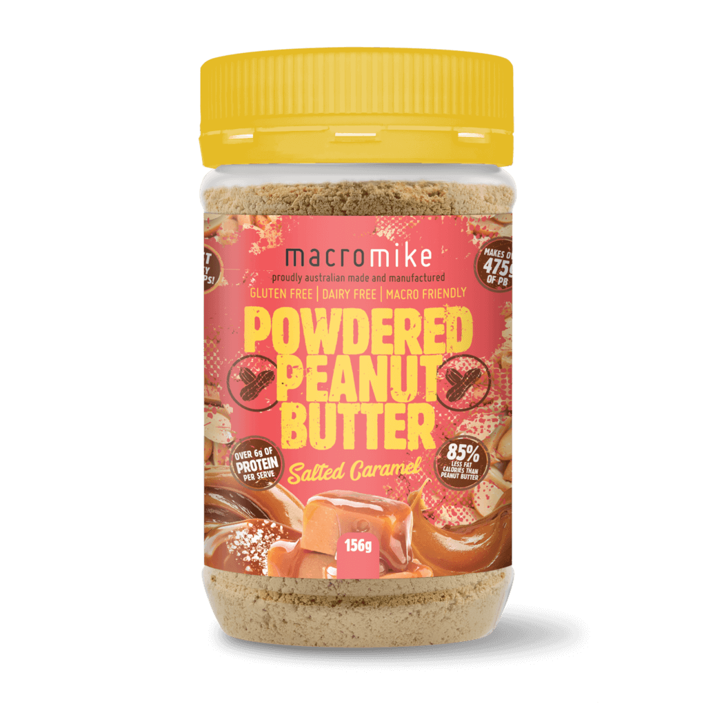 Macro Mike - PB+ Powdered Peanut Butter (2) & MacroMike-PB+-156g-SC