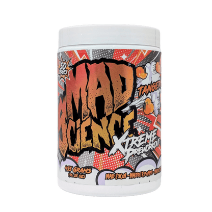 Mad Science Xtreme Pre Workout (2) & Mad-Science-Xtreme-Pre-50/25serve-Tan