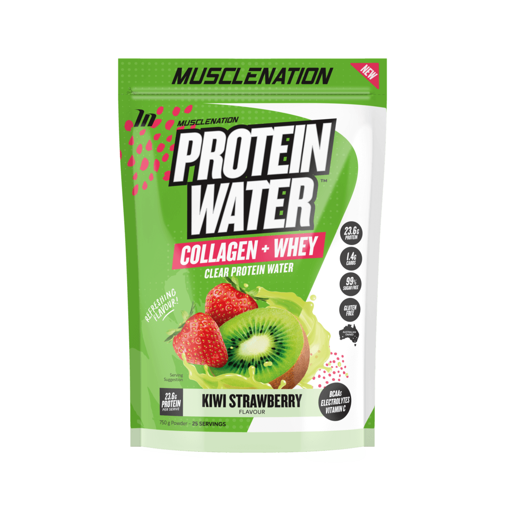 Muscle Nation - PROTEIN WATER (1) & MN-ProWater-25Srv-KiwiS