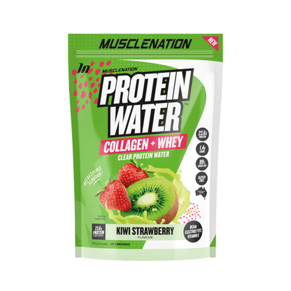 Muscle Nation - PROTEIN WATER (1) & MN-ProWater-25Srv-KiwiS