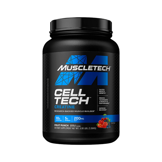 MuscleTech - Cell-Tech & MuscleTech-CellTech-3lbs-FruitPunch