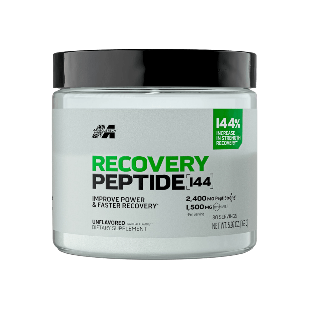 MuscleTech - Recovery Peptide 144 & MT-RECOV-PEP-144-30SRV-Unflav