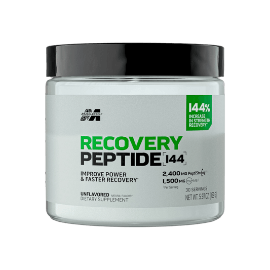 MuscleTech - Recovery Peptide 144 & MT-RECOV-PEP-144-30SRV-Unflav