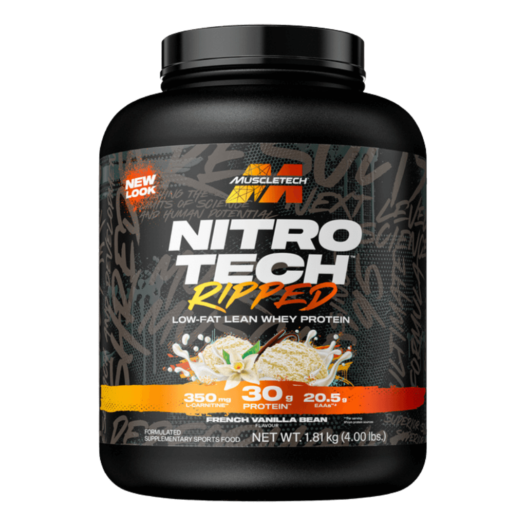 MuscleTeach NitroTech Rippred & MT-Nitro-Tech-Ripped-4lbs-Van