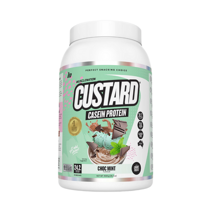 Muscle Nation - CUSTARD CASEIN (8) & MUSCLENATION-CASEIN-CUSTARD-CHOCMINT