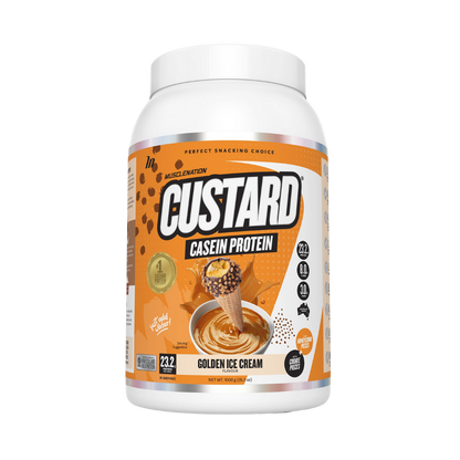 Muscle Nation - CUSTARD CASEIN & MUSCLENATION-CASEIN-CUSTARD-GOLDICE