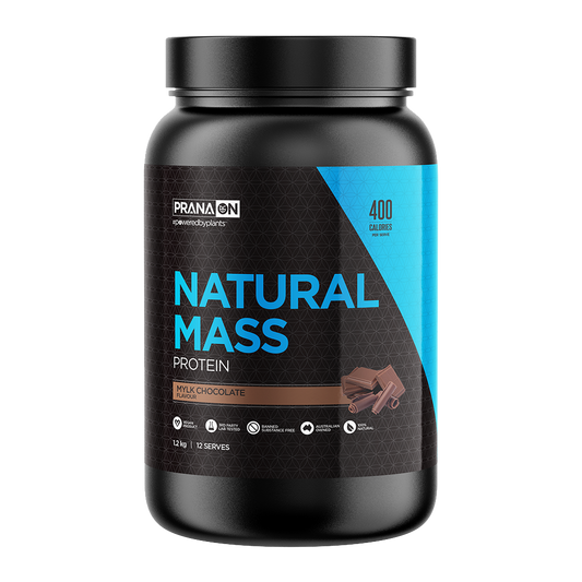 PranaOn - Natural Mass Protein & P-NATMAS-NEW-1.2kg-M