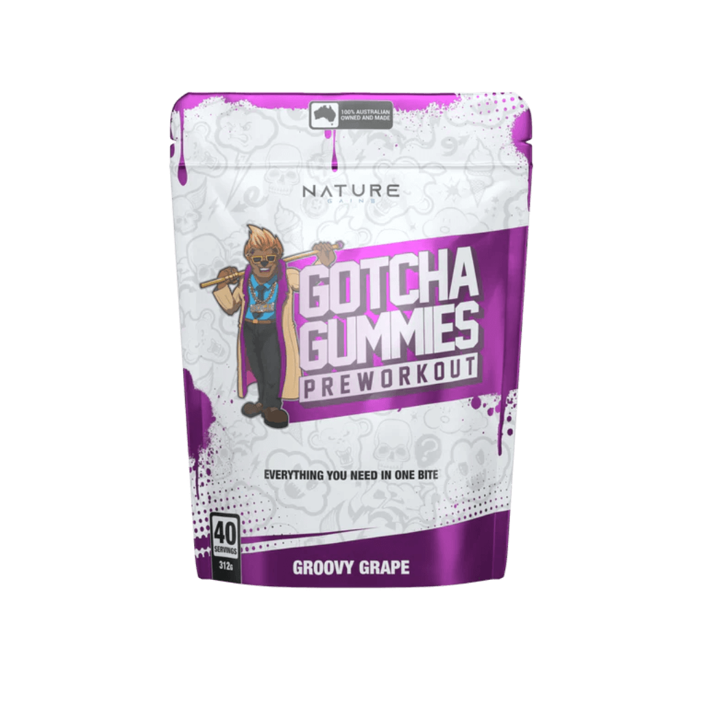 Nature Gains - Gotcha Pre-Workout Gummy (1) & NG-GOTCHA-GUMMIES-40SRV-GG