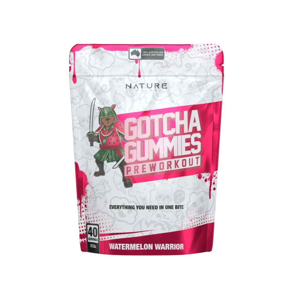 Nature Gains - Gotcha Pre-Workout Gummy & NG-GOTCHA-GUMMIES-40SRV-WW