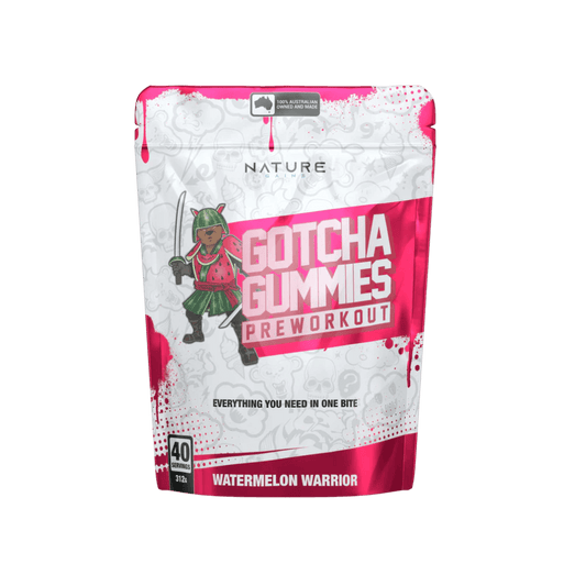 Nature Gains - Gotcha Pre-Workout Gummy & NG-GOTCHA-GUMMIES-40SRV-WW