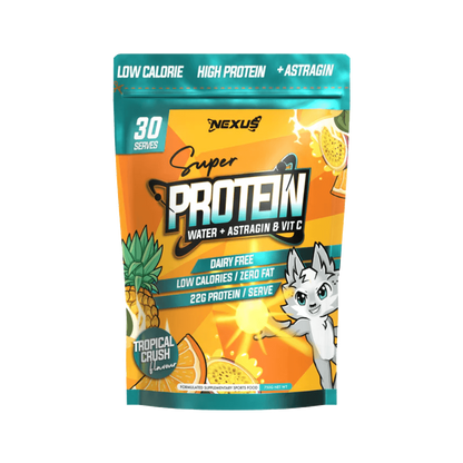 Nexus - Super Protein Water (7) & Nexus-Super-Protein-30Srv-Trop