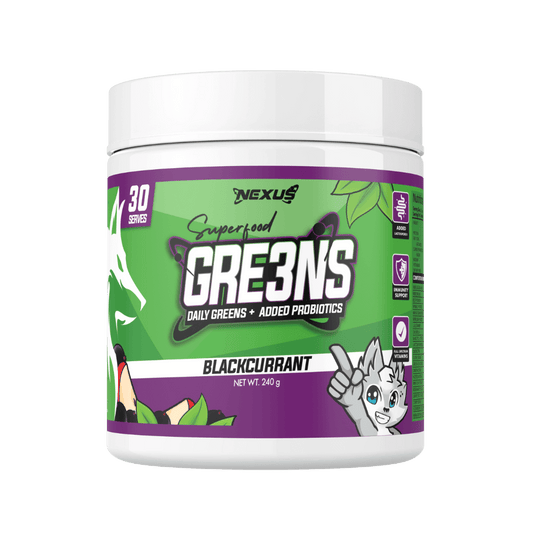 Nexus - Superfood Gre3ns & NEXUS-Gre3ns-30Srv-BlkCur