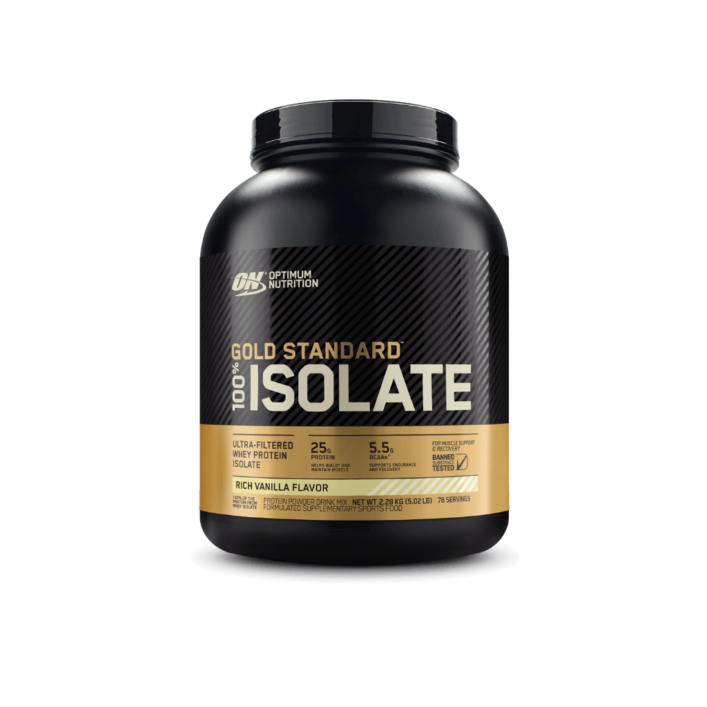 Optimum Nutrition - GOLD STANDARD 100% ISOLATE (1) & ON-GS-ISOLATE-76SRV-RVAN