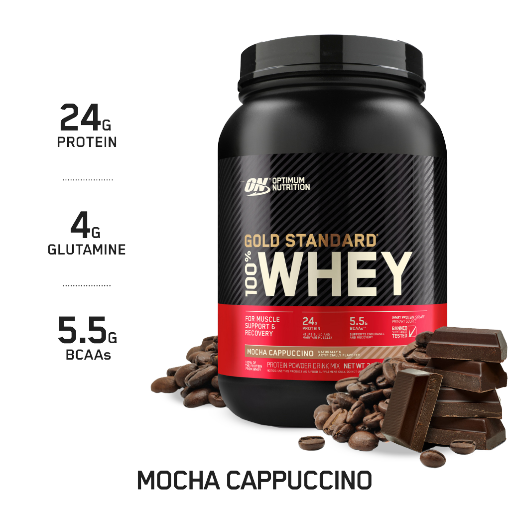 Optimum Nutrition - Gold Standard 100% Whey (12) & ON-GSW-100%-909g-M