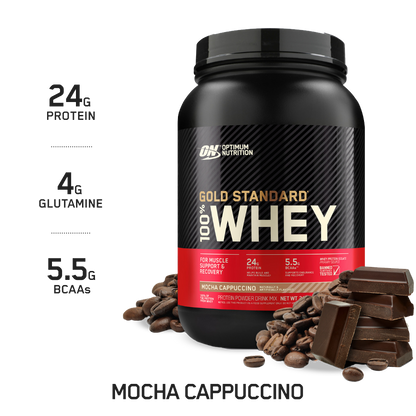 Optimum Nutrition - Gold Standard 100% Whey (12) & ON-GSW-100%-909g-M