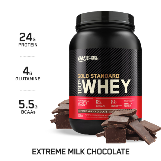 Optimum Nutrition - Gold Standard 100% Whey & ON-GSW-100%-909g-E