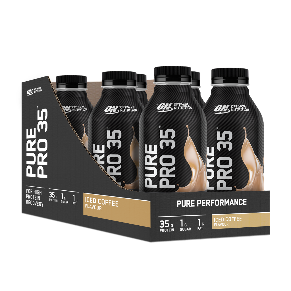 Optimum Nutrition - Pure Pro 35 RTD (3) & ON-PUREPRO-RTD-BOX-COF