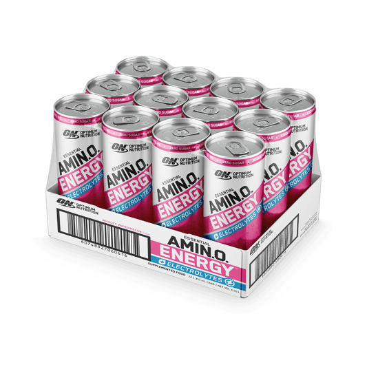 Amino Energy + Electrolyte Sparkling Can & ON-AE+E-SPARKLING-BOX-WATER