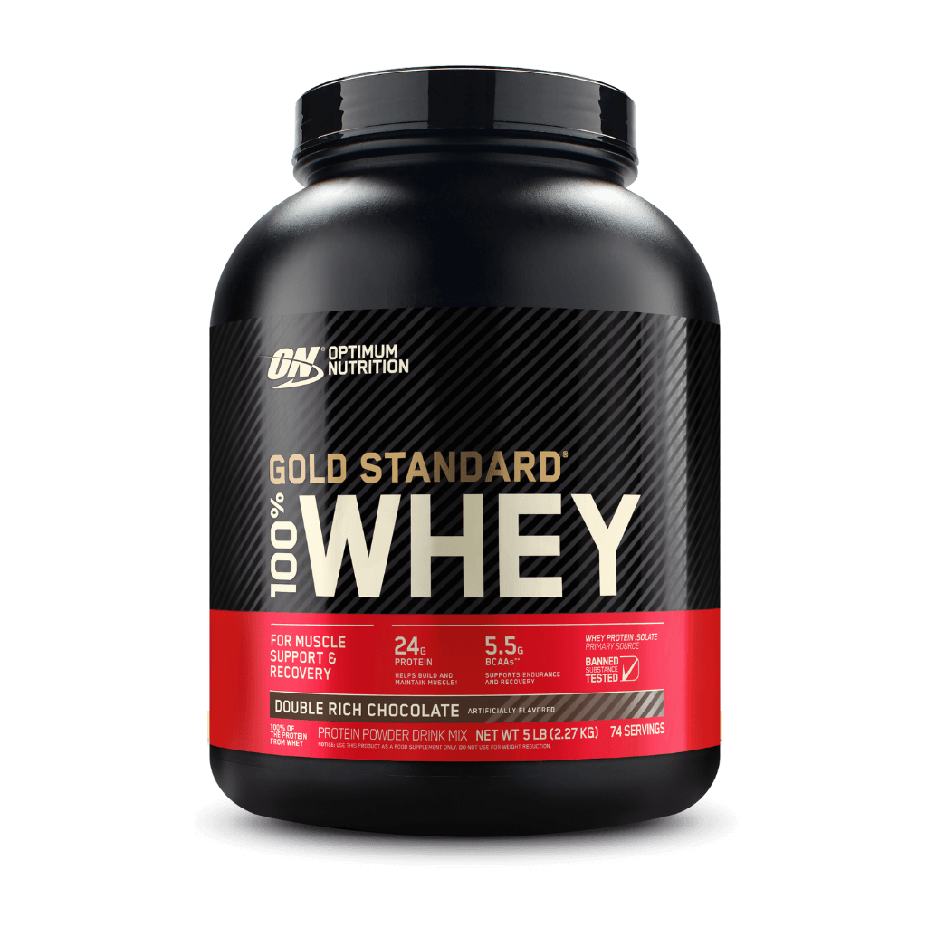 Optimum Nutrition - Gold Standard 100% Whey (27) & ON-GSW-100%-5lb-D