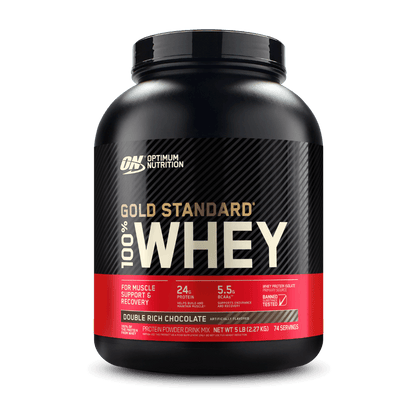 Optimum Nutrition - Gold Standard 100% Whey (27) & ON-GSW-100%-5lb-D