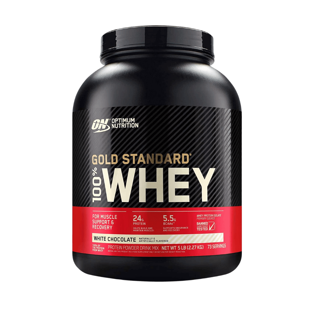 Optimum Nutrition - Gold Standard 100% Whey (33) & ON-GSW-100%-5lb-W