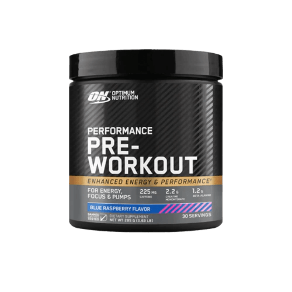 Optimum Nutrition - Performance Pre Workout & ON-PERFORM-PRE-30SRV-BluRas
