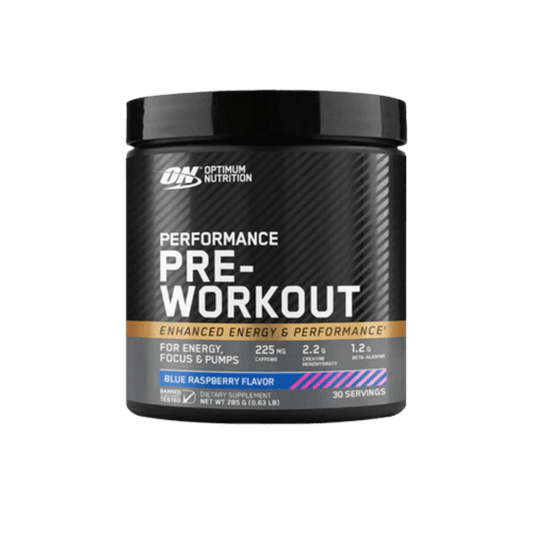 Optimum Nutrition - Performance Pre Workout & ON-PERFORM-PRE-30SRV-BluRas