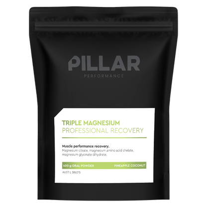 Pillar Performance - Triple Magnesium Powder (5) & PILLAR-Mag-400g-PinCo